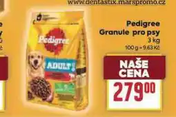 Billa Pedigree granule pro psy nabídka