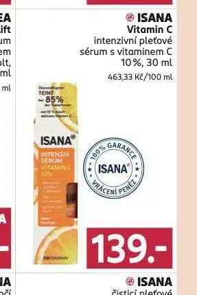 Rossmann Isana vitamin c sérum nabídka