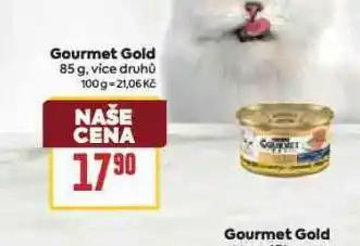 Billa Gourmet gold konzervy pro kočky nabídka