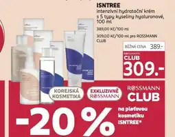 Rossmann Instree krém nabídka