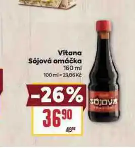 Billa Vitana sójová omáčka nabídka