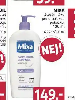 Rossmann Mixa tělové mléko nabídka