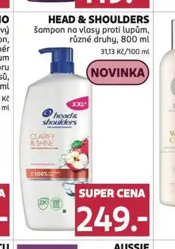 Rossmann Head&shoulders šampon nabídka