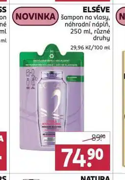 Rossmann Elsevé šampon nabídka