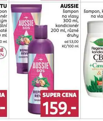 Rossmann Aussie šampon, kondicioner nabídka