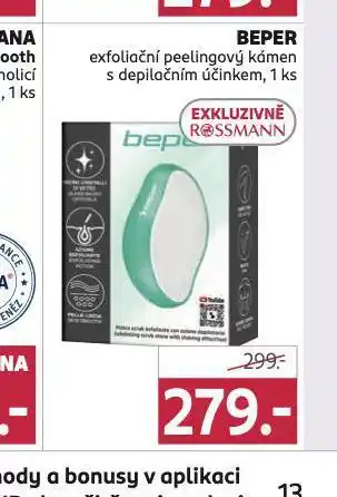 Rossmann Beper peelingový kámen nabídka