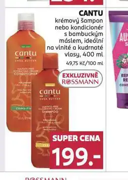 Rossmann Cantu krémový šampon, kondicioner nabídka