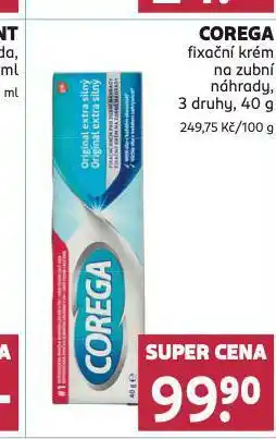 Rossmann Corega fixační krém nabídka