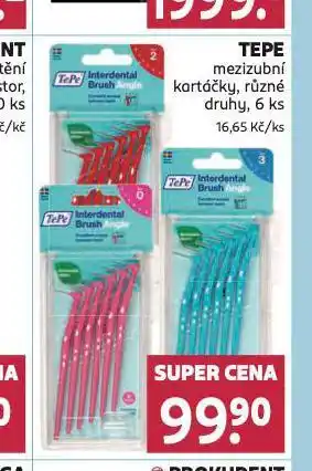 Rossmann Tepe mezizubní kartáčky nabídka