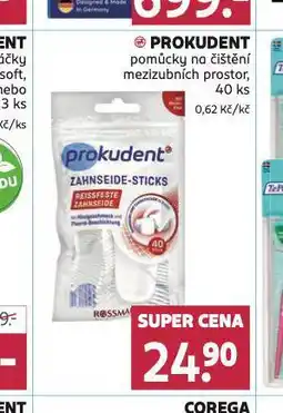 Rossmann Prokudent pomůcky na čištění mezizubních prostor nabídka