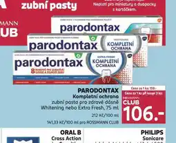 Rossmann Parodontax kompletní ochrana zubní pasta nabídka