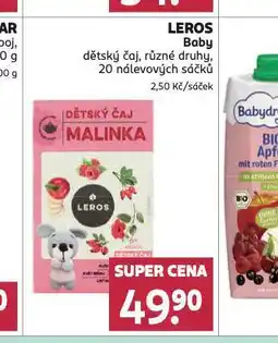 Rossmann Leros baby dětský čaj nabídka