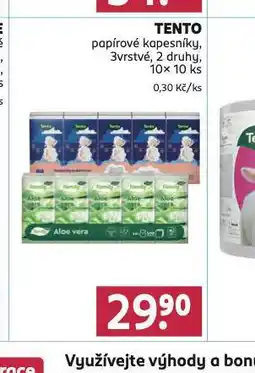 Rossmann Tento papírové kapesníky nabídka