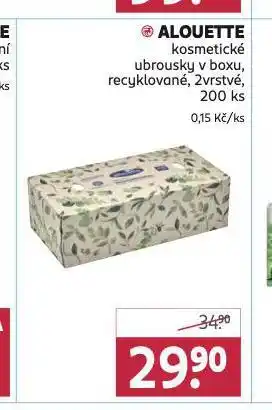 Rossmann Alouette kosmetické ubrousky nabídka