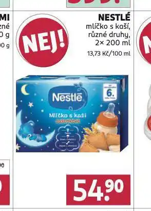 Rossmann Nestlé mlíčko s kaší nabídka