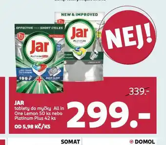 Rossmann Jar tablety do myčky nabídka