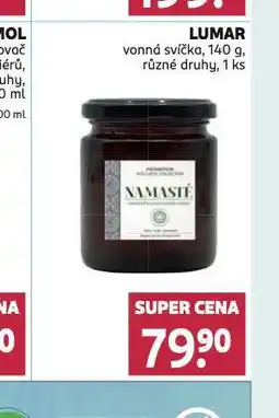 Rossmann Lumar vonná svíčka nabídka