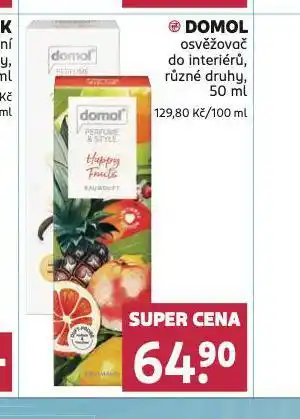 Rossmann Domol osvěžovač do interiérů nabídka