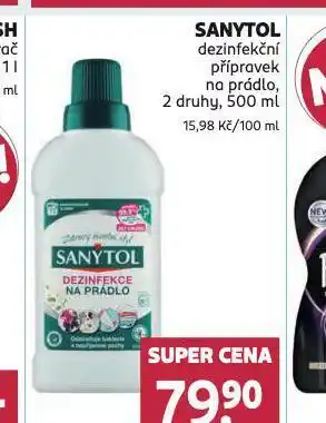 Rossmann Sanytol dezinfekční přípravek na prádlo nabídka