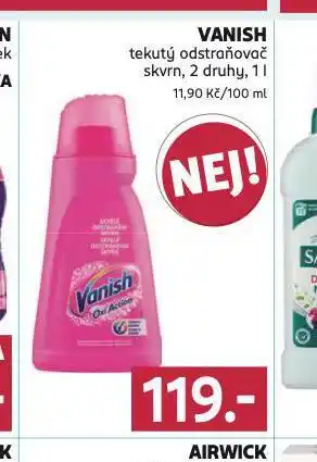 Rossmann Vanish tekutý odstraňovač skvrn nabídka