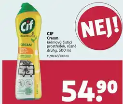 Rossmann Cif cream krémový čistič nabídka