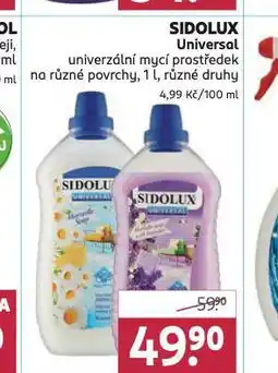 Rossmann Sidolux universal univerzální mycí prostředek nabídka