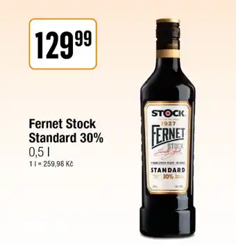 TEMPO Fernet Stock Standard 30% nabídka