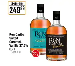 TEMPO RON CARIBA Salted Caramel, Vanilla 37,5% nabídka