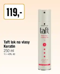 TEMPO Taft lak na vlasy Keratin nabídka