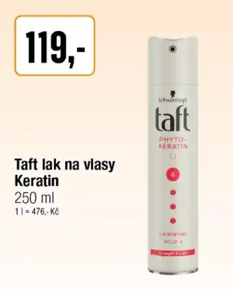 TEMPO Taft lak na vlasy Keratin nabídka