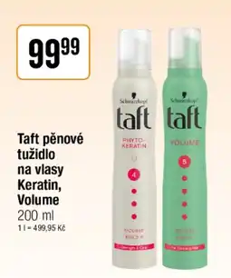 TEMPO Taft pěnové tužidlo na vlasy Keratin, Volume nabídka