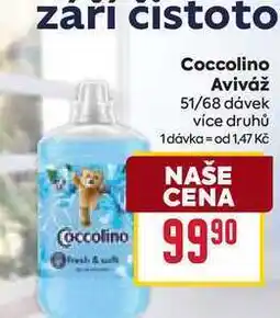 Billa Coccolino Aviváž 51/68 dávek nabídka