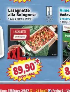 Norma Lasagne alla bolognese nabídka