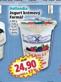 Norma Hollandia jogurt krémový farmář nabídka