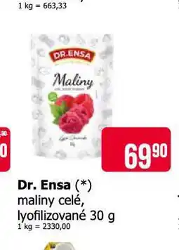 Teta Dr. ensa maliny celé lyofilizované nabídka