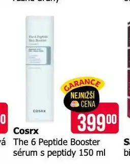 Teta Cosrx booster sérum s peptidy nabídka