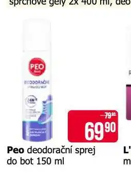 Teta Peo deodorační sprej do bot nabídka