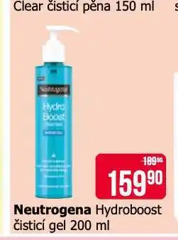 Teta Neutrogena hydro boost čistící gel nabídka