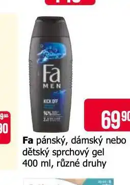 Teta Fa sprchový gel nabídka