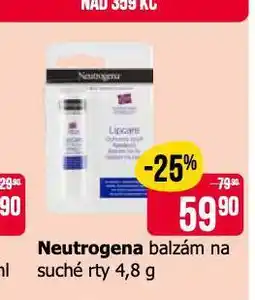 Teta Neutrogena balzám na suché rty nabídka