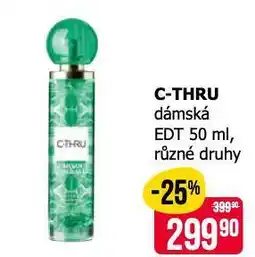 Teta C-thru edt nabídka