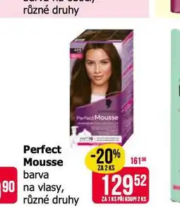 Teta Perfect mousse barva na vlasy nabídka