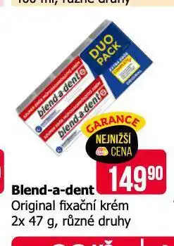 Teta Blend a dent fixační krém na zubní náhrady nabídka