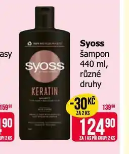 Teta Syoss šampon nabídka