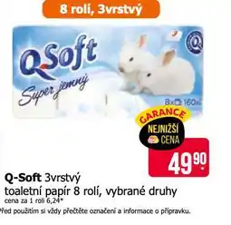 Teta Q soft toaletní papír nabídka