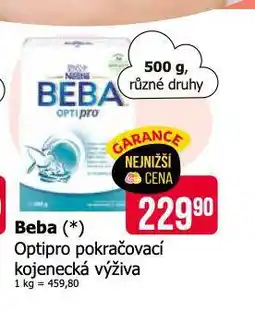 Teta Beba optipro pokračovací kojenecká výživa nabídka