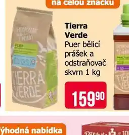 Teta Tierre verde puer bělicí prášek a odstraňovač skvrn nabídka