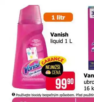 Teta Vanish liquid nabídka