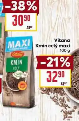 Billa Vitana Kmín celý maxi 100g nabídka