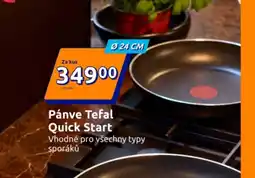 Action Pánve Tefal Quick Start nabídka